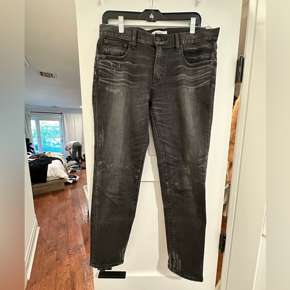 Moussy Charcoal Skinny Jeans
